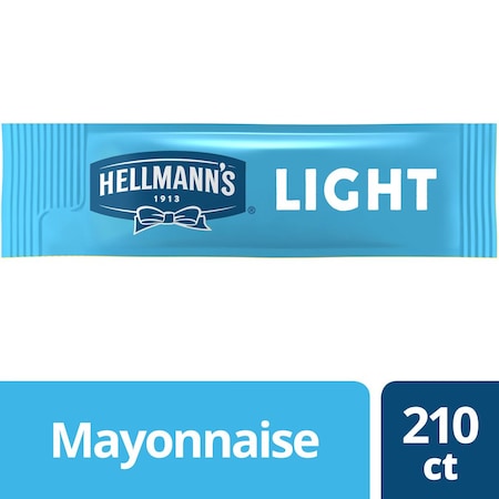 Hellmanns Hellmann's Light Mayonnaise .38 fl. oz., PK210 84137047